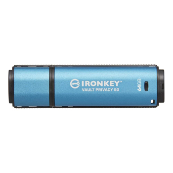 Stick USB Kingston 64GB IRONKEY VAULT PRIVACY 50/AES-256 ENCRYPTED FIPS 197 IKVP50/64GB