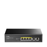 CUDY 6-Port Gigabit PoE+ Switch 65W