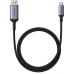 CABLU video Baseus, USB Type-C (T) la DisplayPort (T), 1.5m, rezolutie maxima 8K UHD la 60 Hz, negru B0063370D111-00 (timbru verde 0.18 lei) - 6932172650360 