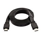 V7 HDMI 1.4 CABLE 4K 2M 6.6FT BLK/HDMI CABLE 10.2GBPS 4K UHD 2M V7HDMI4FL-02M-BK-1E