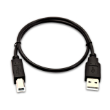 V7 USB2.0 A TO B 50CM 1.6FT CABLE/DATA CABLE 480MBPS PERIPHERALS;1037 V7USB2AB-50C-1E