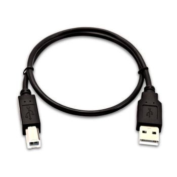 Adaptor V7 USB2.0 A TO B 50CM 1.6FT CABLE/DATA CABLE 480MBPS PERIPHERALS V7USB2AB-50C-1E
