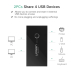 HUB extern Ugreen, US216 porturi USB: USB 3.0 x 4, conectare prin 2 x USB, partajare date 2 pc-uri simultan, buton comutare PC, lungime 1.5 m, LED, negru, 30768 (timbru verde 0.8 lei) - 6957303837 