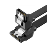 CABLU de date Ugreen, US217, SATA 3(T) la SATA 3(T), unghi 90 de grade la un capat, 0.5m, negru 30797 (timbru verde 0.08 lei) - 6957303837977 