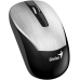 MOUSE Genius, ECO-8015, PC sau NB wireless, 2.4GHz, optic, 1600 dpi, butoane/scroll 3/1, argintiu, 31030011411 (timbru verde 0.18 lei) 