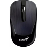 MOUSE Genius, ECO-8015, PC sau NB wireless, 2.4GHz, optic, 1600 dpi, butoane/scroll 3/1, negru, 31030011412 (timbru verde 0.18 lei) 
