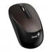 MOUSE Genius, ECO-8015, PC sau NB wireless, 2.4GHz, optic, 1600 dpi, butoane/scroll 3/1, maro, 31030011414 (timbru verde 0.18 lei) 
