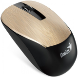 MOUSE Genius, NX-7015, PC sau NB, wireless, 2.4GHz, optic, 1600 dpi, butoane/scroll 3/1, , auriu, 31030019402 (timbru verde 0.18 lei) 