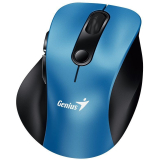 MOUSE Genius, Ergo 9000S, PC sau NB, wireless, BT5.0 + 2.4GHz, optic, 2400 dpi, butoane/scroll 6/1, , albastru, 31030038401 (timbru verde 0.18 lei) 