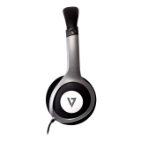 Casti V7 DELUXE 3.5MM STEREO HEADPHONES/W/VOL CONTROL 1.8M CABLE IN HA520-2EP