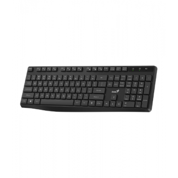 TASTATURA GENIUS wireless, multimedia, 104 taste + 11 taste multimedia (functii), USB, negru, KB-7200 31320002400 (timbru verde 0.8 lei) 