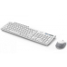KIT wireless GENIUS, tastatura wireless 104 taste (multimedia) + mouse wireless 1200dpi, 3 butoane, BT5.3 + 2.4G, USB, alb, SlimStar 8230 331340015400 (timbru verde 0.8 lei) 