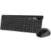 KIT wireless GENIUS, tastatura wireless 104 taste (multimedia) + mouse wireless 1200dpi, 3 butoane, BT5.3 + 2.4G, USB, negru, SlimStar 8230 31340015406 (timbru verde 0.8 lei) 