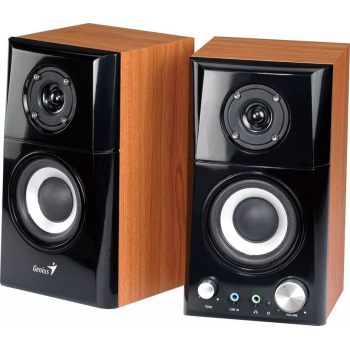 BOXE GENIUS 2.0, RMS: 14W (2 x 7W), black&cherry wood, SP-HF500A II 31730032400 (timbru verde 4.00 lei) 