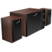 BOXE GENIUS 2.1, RMS: 15W (2 x 3.5W + 1 x 8W), cherry wood, SW-2.1 350 31730037400 (timbru verde 11.00 lei) 