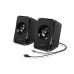 BOXE GENIUS 2.0, RMS: 3W (2 x 1.5W), USB power, black, SP-U125 31730042400 (timbru verde 0.8 lei) 