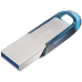 Stick USB SanDisk ULTRA FLAIR 32 GB USB 3.0/150MB/S READ - TROPICAL BLUE SDCZ73-032G-G46B
