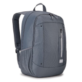 RUCSAC CASE LOGIC Jaunt, pt. notebook de max. 15.6, 2 compartimente, buzunar frontal, buzunar lateral x 2, waterproof, volum 23 litri, poliester reciclat, gri WMBP215 STORMY WEATHER / 3204866 
