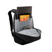RUCSAC CASE LOGIC Jaunt, pt. notebook de max. 15.6, 2 compartimente, buzunar frontal, buzunar lateral x 2, waterproof, volum 23 litri, poliester reciclat, negruWMBP215BLACK / 3204869 