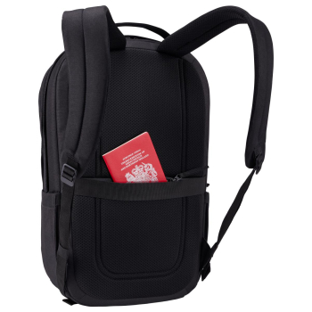 RUCSAC CASE LOGIC Invigo, pt. notebook de max. 15.6 inch, 2 compartimente, buzunar frontal x 2 | buzunar lateral, waterproof, nylon, negru, 3205105 INVIBP116 BLACK 