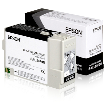 Epson SJIC20P(K) - Ink cartridge for TM-C3400BK (Black) C33S020490
