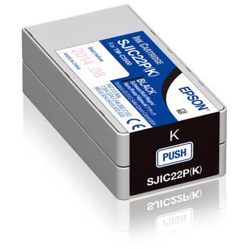 Epson SJIC22P(K): Ink cartridge for ColorWorks C3500 (Black) C33S020601