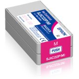 Epson SJIC22P(M): Ink cartridge for ColorWorks C3500 (Magenta) C33S020603 Epson SJIC22P(M): Ink cartridge for ColorWorks C3500 (Magenta) C33S020603
