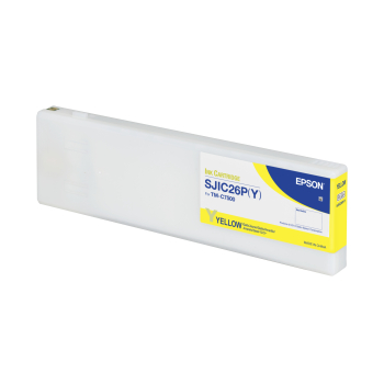 Imprimanta Epson SJIC26P(Y): Ink cartridge for ColorWorks C7500 (Yellow) C33S020621