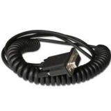 RS232 5V SIGNAL BLK DB9 FEMALE 3M COILED 5V EXTERNAL POWER