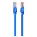 PATCH CORD UTP Baseus Cat6, fire din cupru, round cable, viteza maxima 1 Gbps, PVC, 5m, albastru B00133204311-04 (timbru verde 0.08 lei) - 6932172637118 