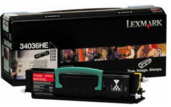 Lexmark TONER CARTRIDGE BLK 6K/F/ E330 332 340 342 34036HE