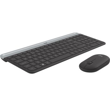 Tastatura Logitech MK470 SLIM WRLS KEYB + MOUSE/COMBO GRAPHITE - ITA - MEDITER 920-009196