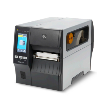 Zebra TT Printer ZT411; 4, 203 dpi, Euro and UK cord, Serial, USB, 10/100 Ethernet, Bluetooth 4.1/MFi, USB Host, Peel, EZPL ZT41142-T1E0000Z