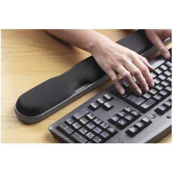 Mouse Pad Kensington HEIGHT ADJUSTABLE GEL KEYBOARD/WRIST REST- BLACK 22701
