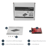 StarTech DUAL M.2 TO SATA ADAPTER/ RAID/M.2 ADAPTER FOR 2.5IN BAY - RAID S322M225R