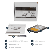 M.2 NGFF TO 2.5IN SATA III SSD ADAPTER WITH PROTECTIVE HOUSING