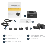 StarTech USB 3.1 HDD DUPLICATOR DOCK/SSD/HDD DRIVES - WITH FAST-SPEED SDOCK2U313R