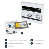 Accesoriu PC StarTech 2X M.2 NGFF SATA ADAPTER -RAID/. 25S22M2NGFFR