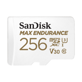 SanDisk MAX ENDURANCE MICROSDHC/256GB CARD WITH ADAPTER SDSQQVR-256G-GN6IA   