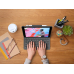 Logitech SLIM FOLIO FOR IPAD 7TH AND 8TH/GENERATION GRAPHITE - UK INTNL 920-009480