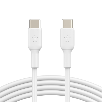 Adaptor BELKIN USB-C/USB-C CABLE/2M PVC WHITE CAB003BT2MWH