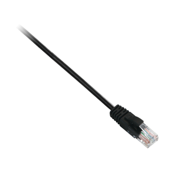 Cablu V7 CAT6 ETHERNET BLACK UTP 3M/RJ45 100 COPPER SNAGLESS V7CAT6UTP-03M-BLK-1E