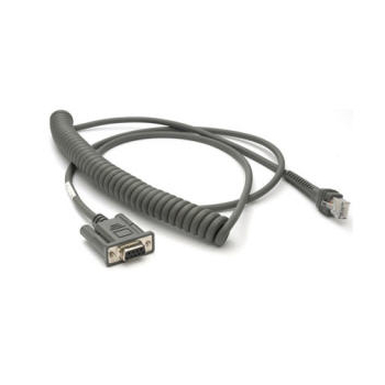 Zebra EVM CABLE - RS232: DB9F, 9FT (2.8M)CL, PWR PIN9, W/ TTL CURRENT LIMIT PROTECTION CBA-R37-C09ZBR