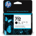 Cartus cerneala Original HP Black, nr.712, pentru Designjet T630 series, 80ml, (timbru verde 0.15 lei), 3ED71A 