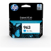 Cartus Cerneala Original HP Cyan, nr.963, pentru OfficeJet Pro 9010|9013|9014|9020|9023 , 700, (timbru verde 0.15 lei), 3JA23AE 