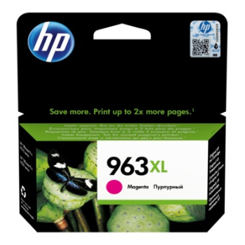 Cartus Cerneala Original HP Magenta, nr.963XL, pentru OfficeJet Pro 9010|9013|9014|9020|9023, 1.6K, (timbru verde 0.15 lei), 3JA28AE 