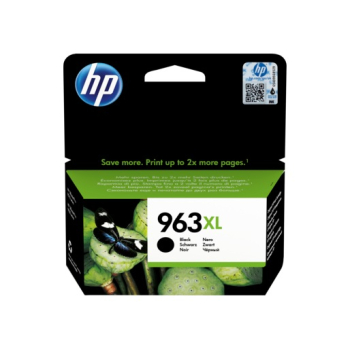 Cartus Cerneala Original HP Black, nr.963XL, pentru OfficeJet Pro 9010|9013|9014|9020|9023, 2K, (timbru verde 0.15 lei), 3JA30AE 