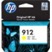 Cartus Cerneala Original HP Yellow, nr.912, pentru OfficeJet 8013|8023, 0.315K, (timbru verde 0.15 lei), 3YL79AE 
