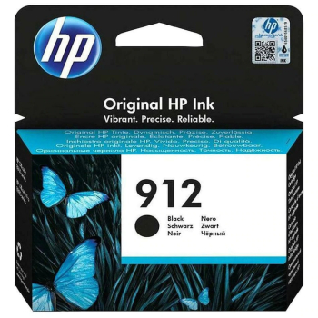 Cartus Cerneala Original HP Black, nr.912, pentru OfficeJet 8013|8023, 315, (timbru verde 0.15 lei), 3YL80AE 