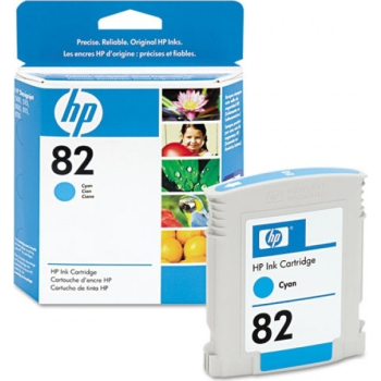 Cartus Cerneala HP Nr. 82 Cyan 69 ml for Designjet 10PS, Designjet 20PS, Designjet 50PS, Designjet 500, Designjet 800, Designjet CC800, Designjet 510 A0 C4911A